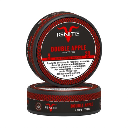 IGNITE POUCH - Double Apple - 09 MG