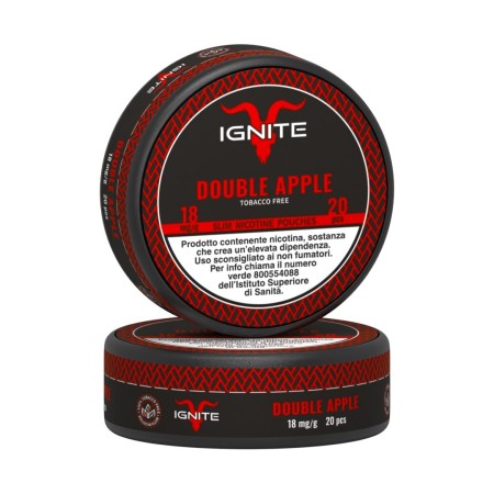 IGNITE POUCH - Double Apple - 18 MG