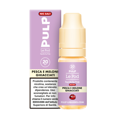 Le Pod Liquide - Pesca e Melone ghiacciati