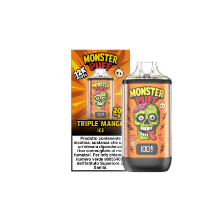 Kit Monster Puff - Triple Mango ice