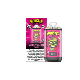 Kit Monster Puff - Strawberry Candy