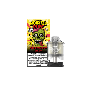 Refill Monster Puff - Strawberry Banana