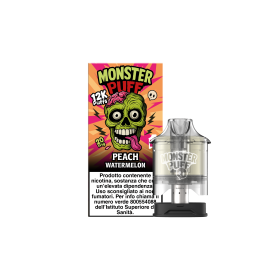 Refill Monster Puff - Peach Watermelon