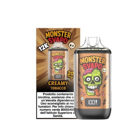 Kit Monster Svapo - Creamy Tobacco