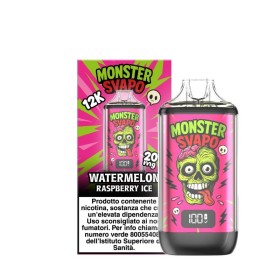 Kit Monster Svapo - Watermelon Raspberry Ice