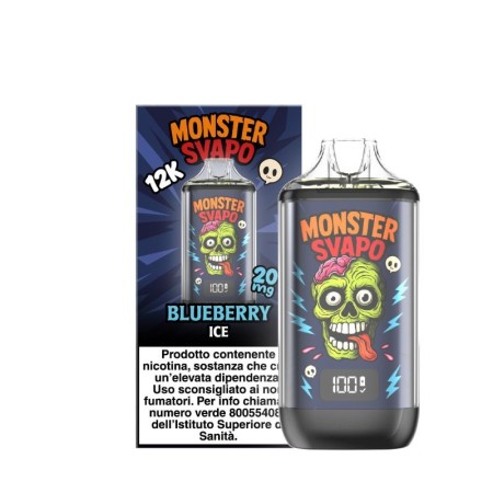 Kit Monster Svapo - Blueberry Ice