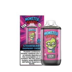 Kit Monster Svapo - Strawberry Raspberry Cherry