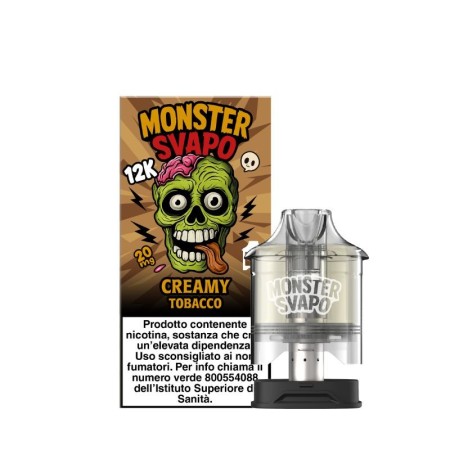 Refill Monster Svapo - Creamy Tobacco