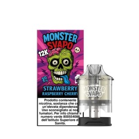 Refill Monster Svapo- Strawberry Raspberry Cherry